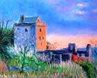 castle painting